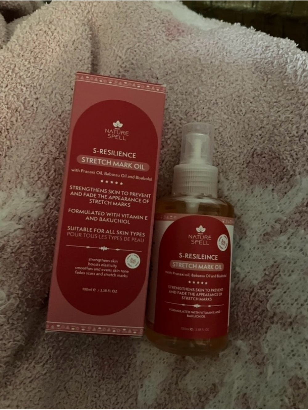 Nature Spell S-Resilience Stretch Mark Oil